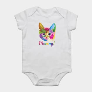 Meommy Kitten Baby Bodysuit
